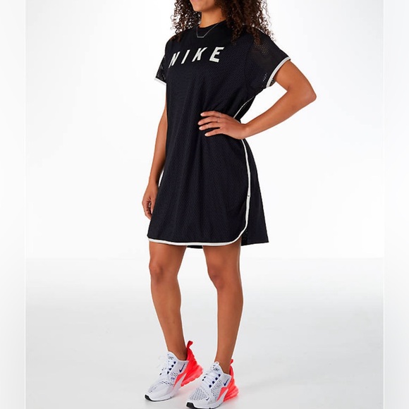 Nike Women’s Mesh Jersey Sportswear Dress, Size M - Picture 1 of 13